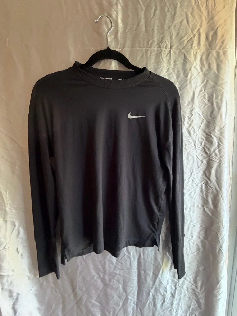 Nike Dri-fit Element Long Sleeve Running Top Size Small